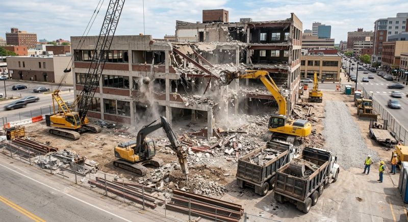 Commercial Building Demolition in Houston, TX