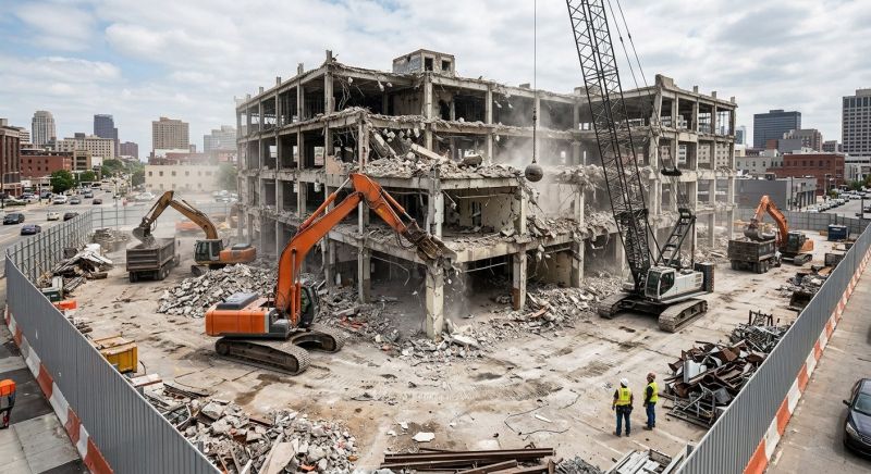 Commercial Building Removal in Katy, TX