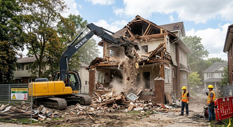 Home Demolition Service in Conroe, TX